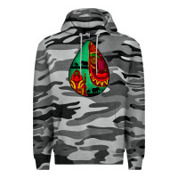 Slate Camo african masks teardrop  3 Premium Hoodie - BundleAndBundleShop