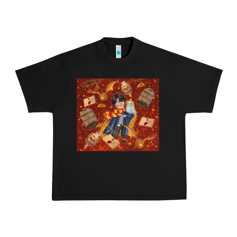 Wizard Boy With Magic Items Urban Heavy Tee by TumblerDesignByShophia | Teevron