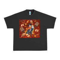 Pigment Black wizard boy with magic items Urban Heavy Tee - TumblerDesignByShophia