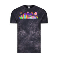 Cloud Black boho retro floral mama Vintage Tee - TumblerDesignByShophia