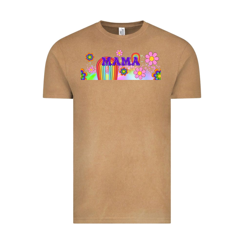 Boho Retro Floral Mama Vintage Tee by TumblerDesignByShophia | Teevron