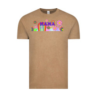 Vintage Coffee boho retro floral mama Vintage Tee - TumblerDesignByShophia