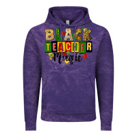 Cloud Purple black teacher magic juneteenth Vintage Hoodie - CowGirlArtShop