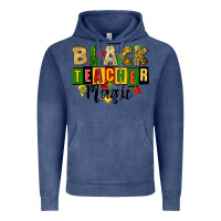 Vintage Denim black teacher magic juneteenth Vintage Hoodie - CowGirlArtShop