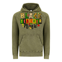 Vintage Olive black teacher magic juneteenth Vintage Hoodie - CowGirlArtShop
