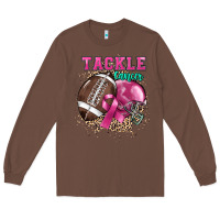 Chestnut Tackle Cancer Long Sleeve Tee - HowdyJamesFarm