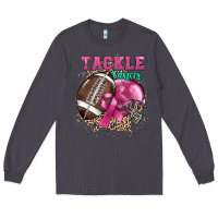 Smoke Tackle Cancer Long Sleeve Tee - HowdyJamesFarm