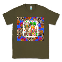 Army Green Dia de los muertos Classic Tee - RanaPortraitStore