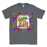 Charcoal Heather Dia de los muertos Classic Tee - RanaPortraitStore