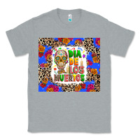 Heather Grey Dia de los muertos Classic Tee - RanaPortraitStore