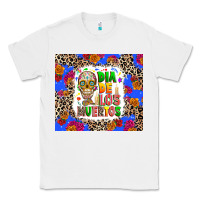 White Dia de los muertos Classic Tee - RanaPortraitStore