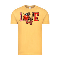 Vintage Mustard Love bug Vintage Tee - HowdyJamesFarm