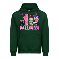 Forest Green my first pink halloween Urban Hoodie - AdoDesignShop