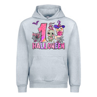 Heather Grey my first pink halloween Urban Hoodie - AdoDesignShop