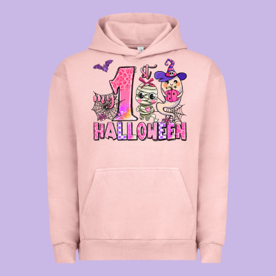 My First Pink Halloween Urban Hoodie Designed By Adodesignshop