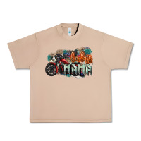 Burro Badass Mama motorcycle Urban Heavy Tee - HowdyJamesFarm