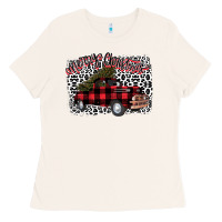 Bone Merry Christmas Truck Ladies Tee - Bettercallsaul