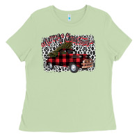 Matcha Merry Christmas Truck Ladies Tee - Bettercallsaul