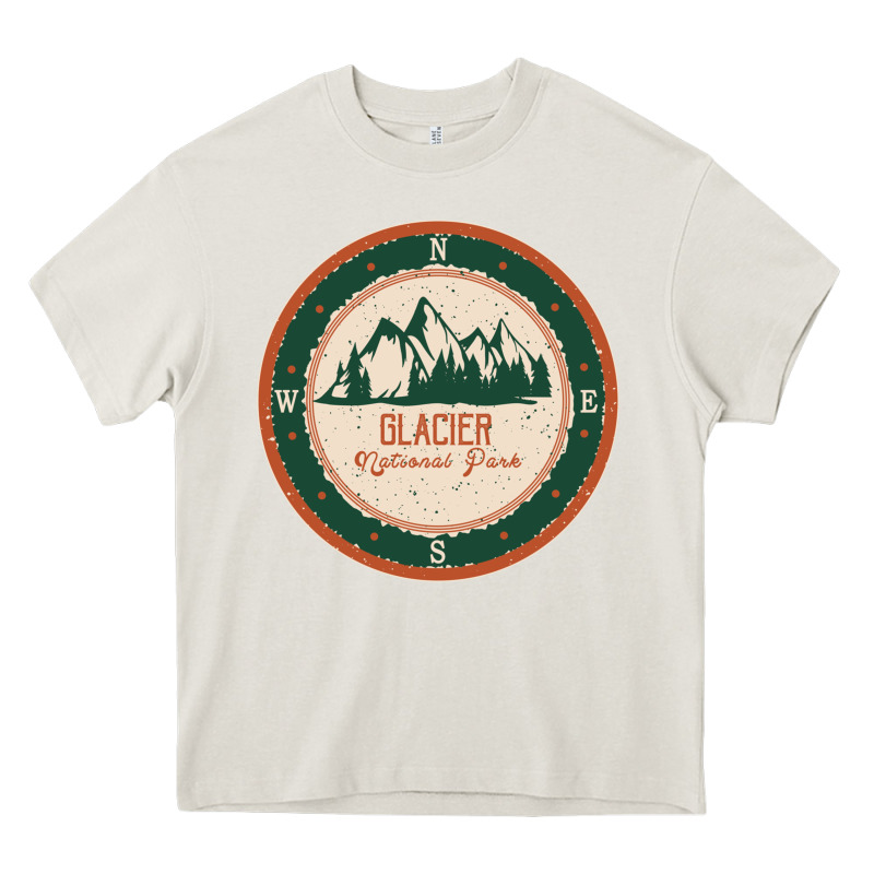 Glacier National Park Heavy Core Tee by minhPixels | Teevron