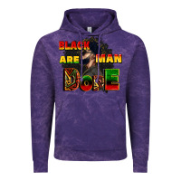 Cloud Purple black man are dope Vintage Hoodie - CowGirlArtShop