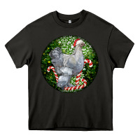 Asphalt brahma chicken christmas Heavy Core Tee - LillyAllenDesigns