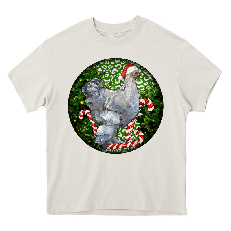 Brahma Chicken Christmas Heavy Core Tee by LillyAllenDesigns | Teevron