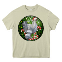 Mossy brahma chicken christmas Heavy Core Tee - LillyAllenDesigns