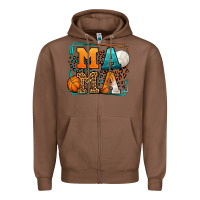 Chestnut Basketball and Volleyball mama Mother's Day Zipper Hoodie - LillyAllenDesigns