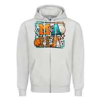 Dove Grey Basketball and Volleyball mama Mother's Day Zipper Hoodie - LillyAllenDesigns