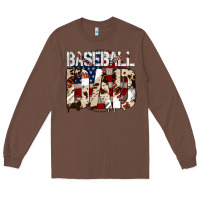 Chestnut baseball dad Long Sleeve Tee - Jasminsmagicworld