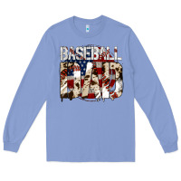 Colony Blue baseball dad Long Sleeve Tee - Jasminsmagicworld