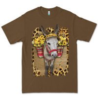 Cacao Donkey With Sunflowers Premium Tee - Bettercallsaul