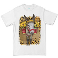 White Donkey With Sunflowers Premium Tee - Bettercallsaul