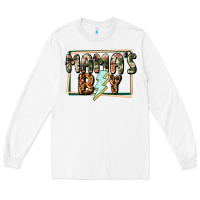 White Mama's boy Mother's Day Long Sleeve Tee - CowGirlArtShop