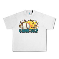Lunar Rock game day baseball leopard flames fireball Urban Heavy Tee - HowdyJamesFarm