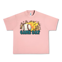 Salmon game day baseball leopard flames fireball Urban Heavy Tee - HowdyJamesFarm