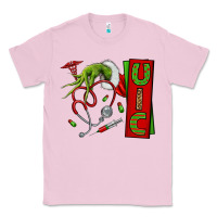 Bubblegum Pink Christmas Character Classic Tee - NancyCooperArtShop