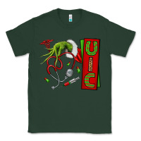Sports Green Christmas Character Classic Tee - NancyCooperArtShop