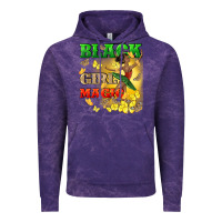 Cloud Purple black girl magic Vintage Hoodie - CowGirlArtShop