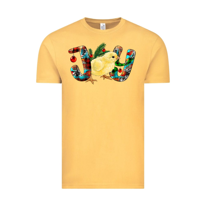 Christmas Joy With Chick Vintage Tee by RanaPortraitStore | Teevron