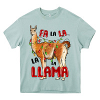 Arona christmas llama Heavy Core Tee - LillyAllenDesigns