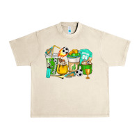 Sandshell Football coffee cups Urban Heavy Tee - HowdyJamesFarm