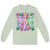 Matcha What's up peeps Easter bunnies Easter Day Long Sleeve Tee - CowGirlArtShop
