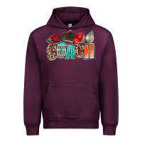 Mauve Wine coach Urban Hoodie - AdoDesignShop