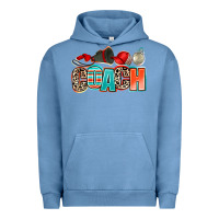 Pigment Pebble Blue coach Urban Hoodie - AdoDesignShop