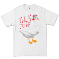 White Talk To Me- Funny Goose Tee- Funny Goose Gifts Premium Premium Tee - minhPixels