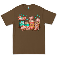 Cacao cute pigs coffee Premium Tee - Jasminsmagicworld