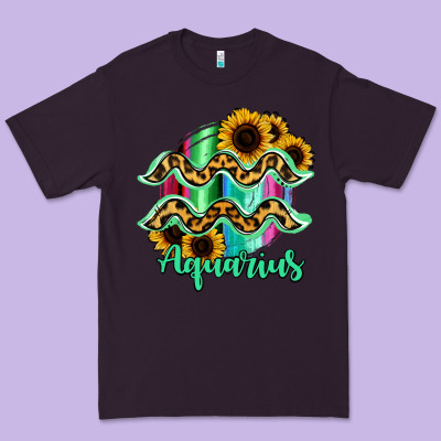 Aquarius Zodiac Premium Tee Designed By Bettercallsaul