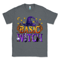 Charcoal Heather Basic Witch Classic Tee - texasbilliewilder