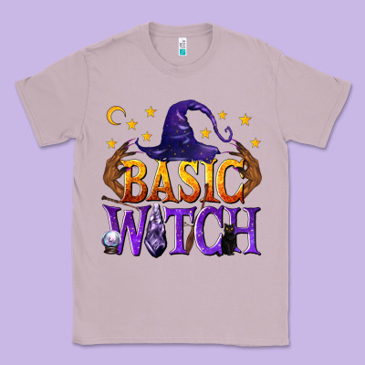 Basic Witch Classic Tee Designed By Texasbilliewilder
